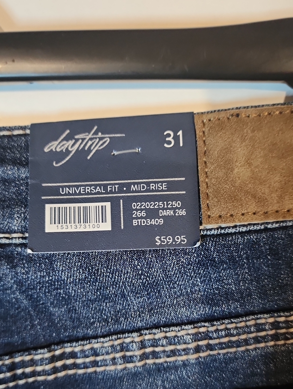 Daytrip Virgo Cropped Jeans NWT Size 31 - Picture 6 of 10